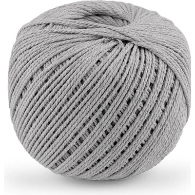 Bavlněná příze macrame Ø2 mm rozčesávací Varianta: 16 šedá světlá, Balení: 1 ks 59025/151191/272324