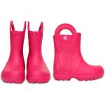 Crocs Детски гумени ботуши Crocs Handle It Rain Boot Kids Wellington boots - Pink Crush - размер 33-34 (EU) (731-0075-0326)