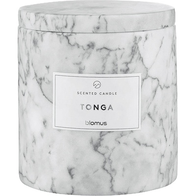 Blomus (Германия) Ароматна свещ BLOMUS FRABLI с аромат Tonga - Ø10 х h11 см - цвят сив (BLOMUS 65452)