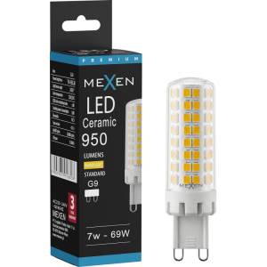 Mexen Aura LED крушка G9, 7W, Топла - 3000K, 950 lm - L121-G9-0730-01 (L121-G9-0730-01)