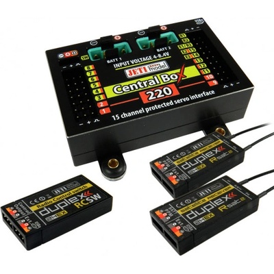 Central BOX 220 + 2x Rsat2 a RCSW