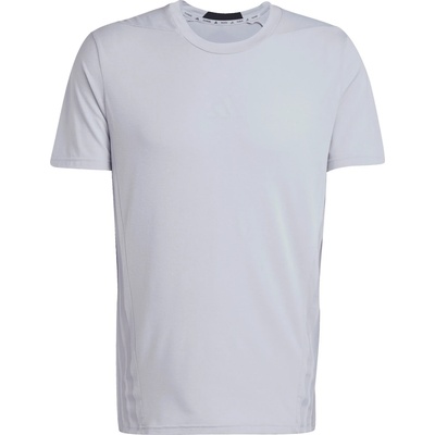 adidas Мъжка спортна тениска adidas D4T Workout 3 Stripes T-Shirt Sport shirt - Halo Silver (217-0475-0213)