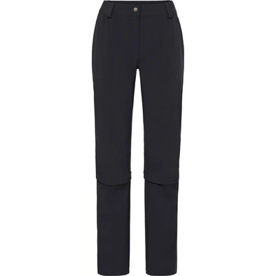 Vaude Дамски панталон със свалящи крачоли Vaude Women's Farley Stretch Zip Off Capri Pants Walking trousers - Black - размер 38 (110-1688-0223)