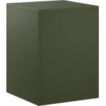 vidaXL Стойка за растения Маслиненозелено 30 x 30 x 40 cm (8012466)
