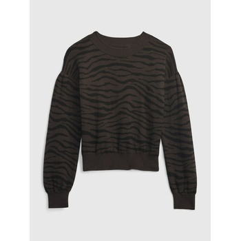 GAP Детски памучен суитшърт зебра GAP GAP | Kafyav | Момичешки | 128/134