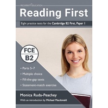 Reading First: Eight practice tests for the Cambridge B2 First - (Ruda-Peachey Monica)(Paperback)