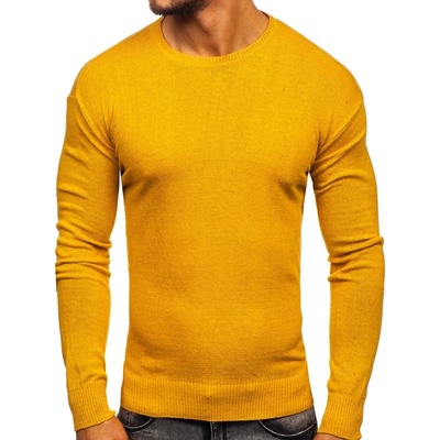 Bolf pánsky sveter 0001 žltý