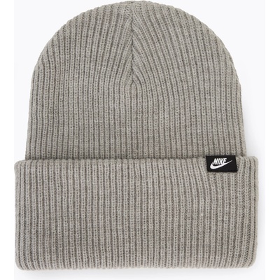 Nike Zimní čepice Peak Futura Beanie dark grey heather