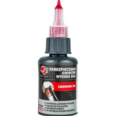 MA PROFESSIONAL Zajišťovač šroubů červený 50 ml