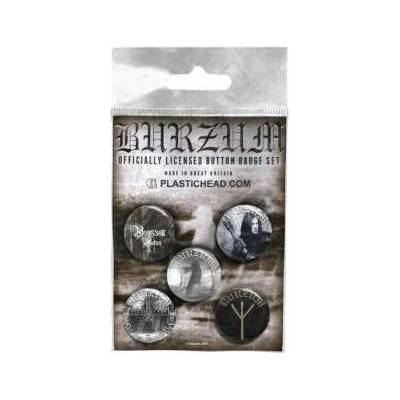 Sada Placek Burzum Button Badge set 2