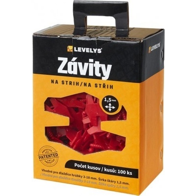 LEVELYS Závity na strih 1,5mm/100ks