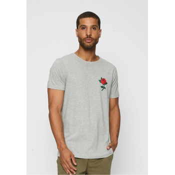 Mister Tee Тениска Rose Tee heather grey XXLUB-MT2508-00431 - Тъмносив, размер M