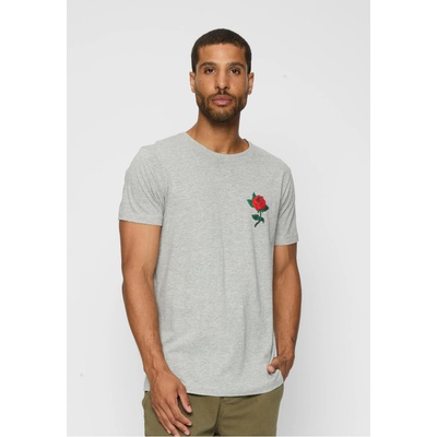 Mister Tee Тениска Rose Tee heather grey XXLUB-MT2508-00431 - Тъмносив, размер M