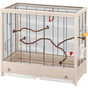 Ferplast - Giulietta 6 - Клетка за канарчета, екзотични и други малки птици - размер 81 х 41 х 64 см. (Дх Ш х В)