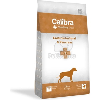 Calibra Veterinary Diets Gastrointestinal & Pancreas суха храна за кучета 12 кг