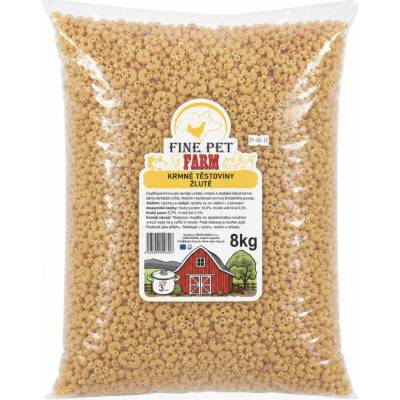 Fine Pet Farm krmné těstoviny žluté 8 kg