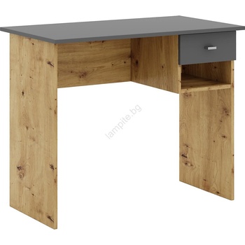 WIPMEB Писмено бюро RICO дъб Artisan/сиво (WM0039)