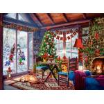 Castorland - Puzzle Christmas Cottage - 2 000 piese