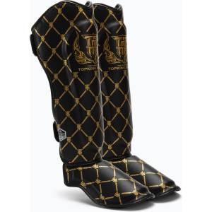 Top King Протектори за подбедрица и стъпала Top King Chain black/gold