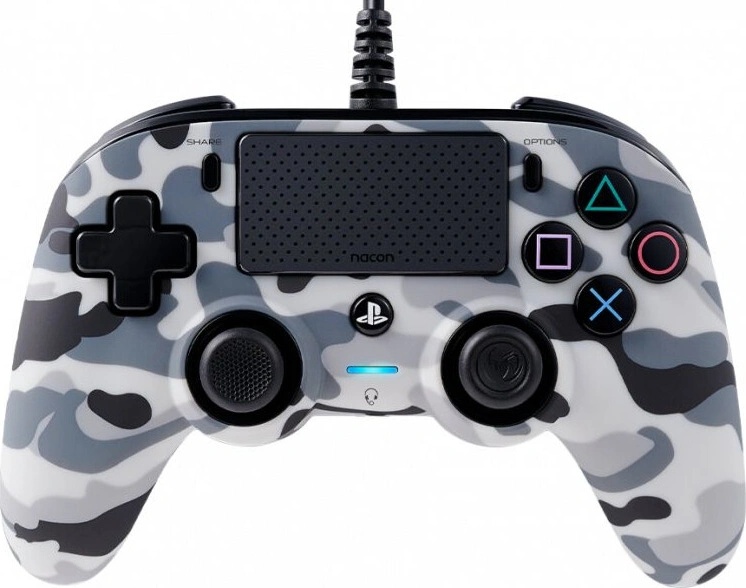 Nacon Wired Compact Controller PS4OFCPADCAMGREY