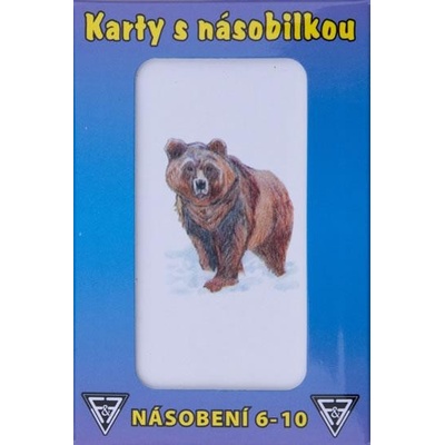 Karty s násobilkou Násobení 610