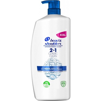 Head & Shoulders Classic Clean šampón proti lupinám 2 v 1 900 ml