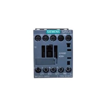 Siemens AG Power Contactor 12A 3P 110V AC 1Z 0R S00 3RT2017-1AF01