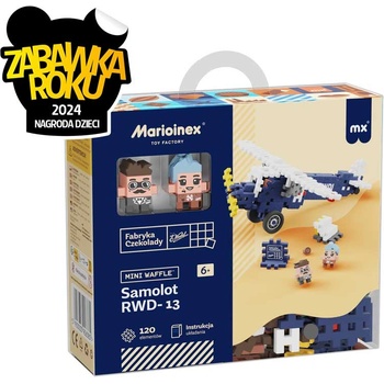 Marioinex Мини вафлен конструктор Marioinex " Самолет RWD-13" , 120 части (906 385)