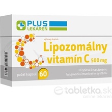 Plus Lekáreň Lipozomálny vitamín C 500 mg 60 kapsúl