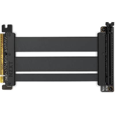 Кабел за вертикален монтаж за видео карта NZXT Riser Cable 220mm PCI-E x16 4.0 (NZXT-AB-RC200-B1)