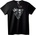 NOONEBRAND Тениска Крал и Кралица Skulls - 2XL, Black