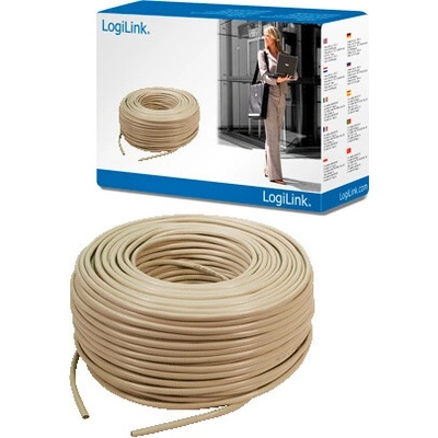 LogiLink CPV0035 patch CAT6 / U/UTP, 100m, bílý