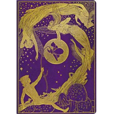 Paperblanks Sešit Violet Fairy A5 čistý