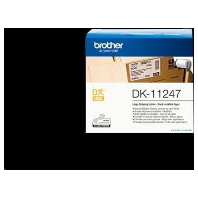 Brother - DK-11247 (papírové velké adresní štítky - 180 ks) 103mm x 164mm DK11247