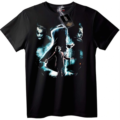 NOONEBRAND Тениска Joker The Dark Knight - L, White