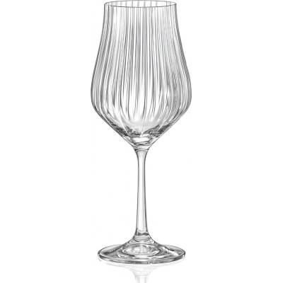 Bohemia Crystal Sklenice na bílé víno Tulipa Optic 6 x 350 ml