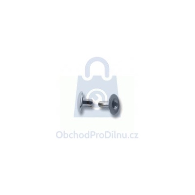 Nýt sedlářský dvoudílný otevřený, NIKL 3,0 x 8, balení 50 ks