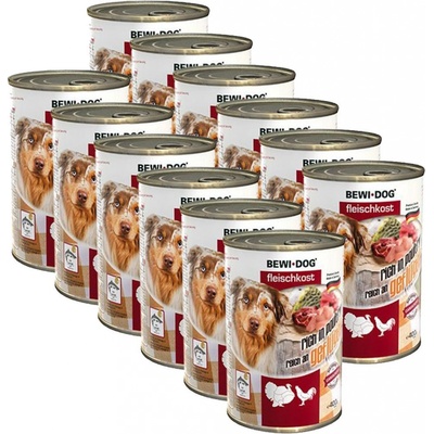 Bewi Dog bohaté na hydinu 12 x 400 g