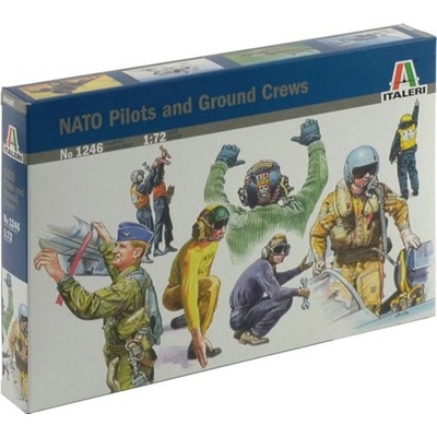 Corfix Model Kit 1246 NATO PILOTS AND GROUND CREW 1:72