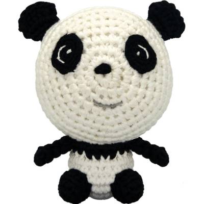 Wild Planet Ръчно плетена играчка Wild Planet - Панда, 12 cm (K8685)
