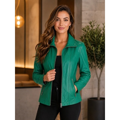 Max Original Leather Emma long green