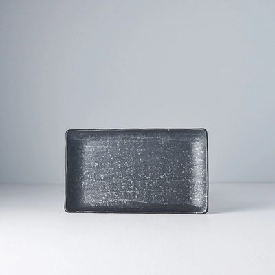 MIJ sashimi talíř CRAFT BLACK 29 x 8 cm