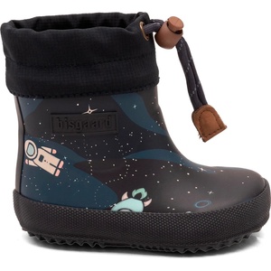 Bisgaard Детски гумени ботуши Bisgaard Kid's Thermo Baby Wellington boots - Space Explorer - размер 21 (EU) (731-0142-1012)