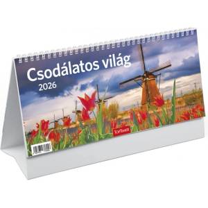 KALENDART 2026 T066 Wonderful World стоящ настолен календар 26T661P-00P (26T661P-00P)