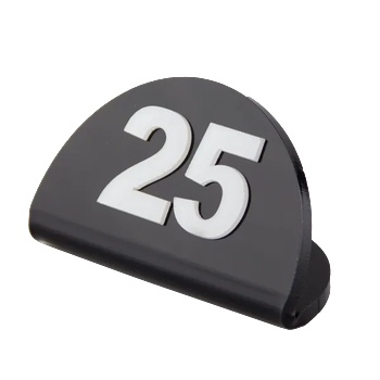 Image 1 of ALKAN An-Акрилна стойка за номерация на маси 1-25 (zcp 809) (01361053)