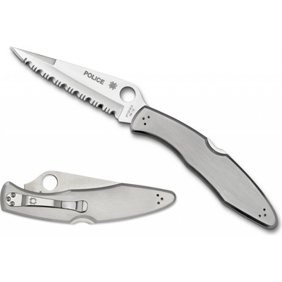 Spyderco Police Stainless Steel Handle C07S