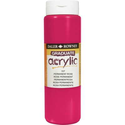 Daler-Rowney Graduate АКРИЛНА боя Permant Rose 500 ml 1 бр (123500537)