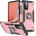 Wozinsky Калъф за телефон Wozinsky Ring Armor Kickstand Tough Rugged за Samsung Galaxy A72 4G, розов (9111201935822)