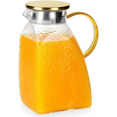 Vilde skleněný džbán s víkem do lednice 1,8 l