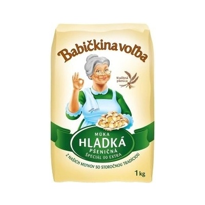 Babičkina Voľba Múka hladká pšeničná 1 kg